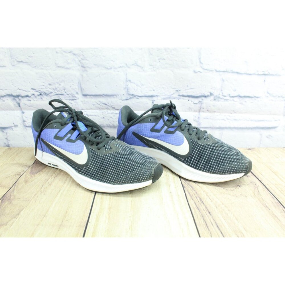 Nike Downshifter 9 Anthracite Sapphire Running Jogging Sneakers Size 7.5 - Picture 3 of 9